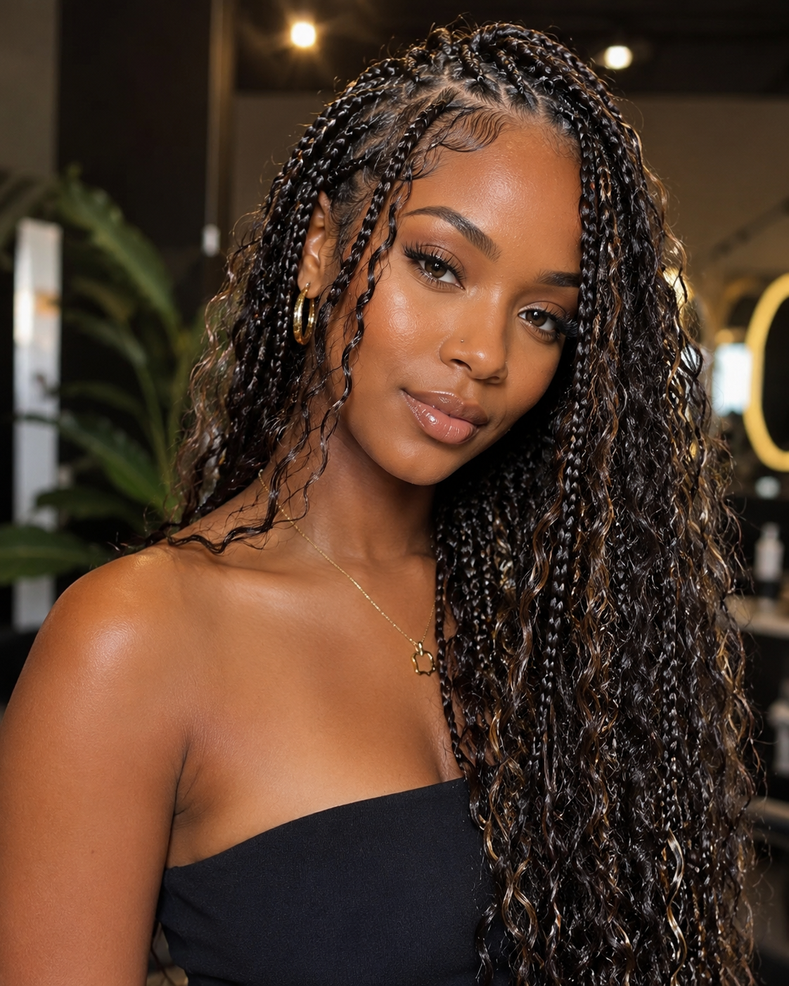 Transitional braided extensions