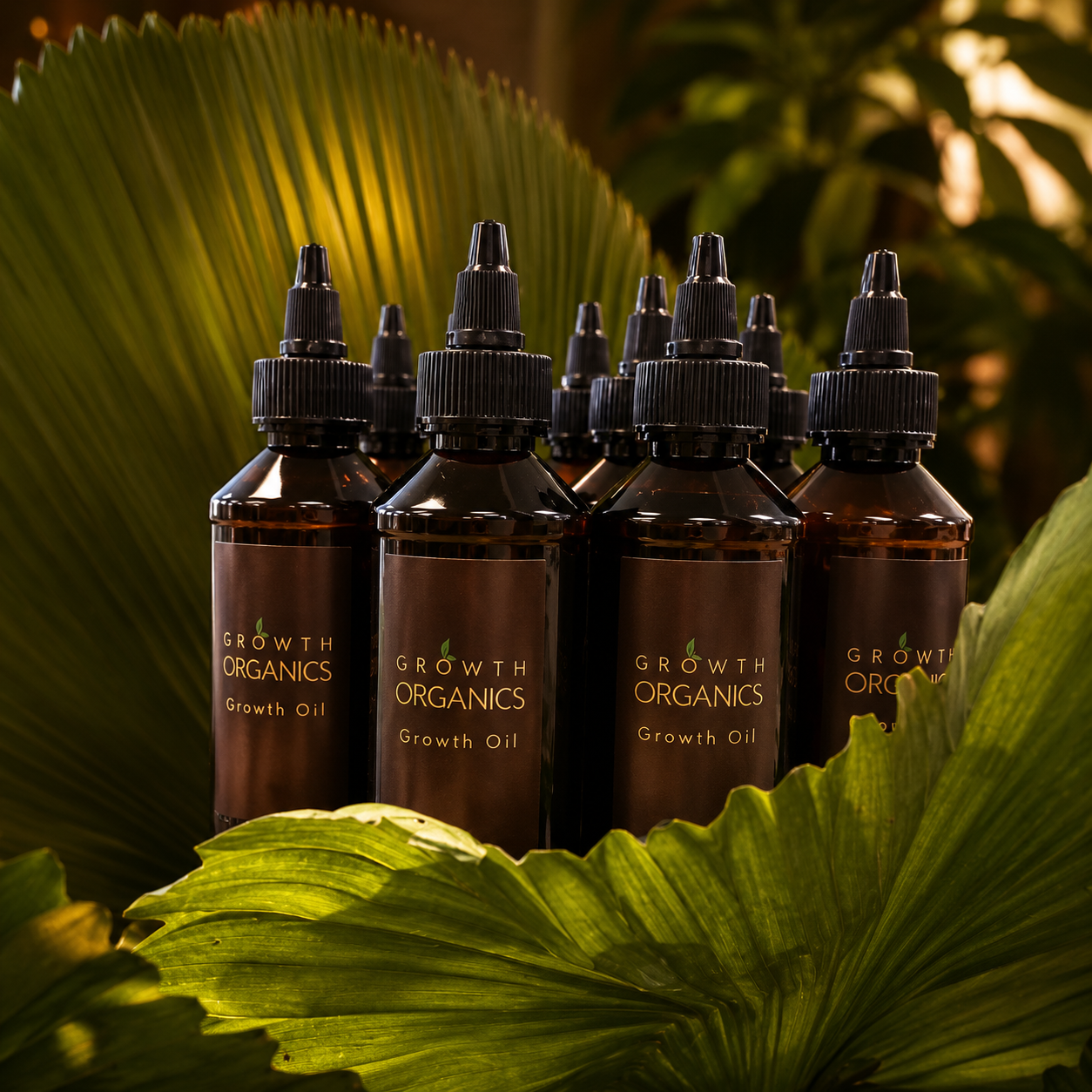 Growth Organics hair oils
